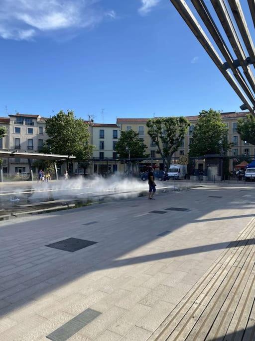Appartamento Les Balences - Jolie Studio Place Jean Jaures Beziers -Wifi Esterno foto