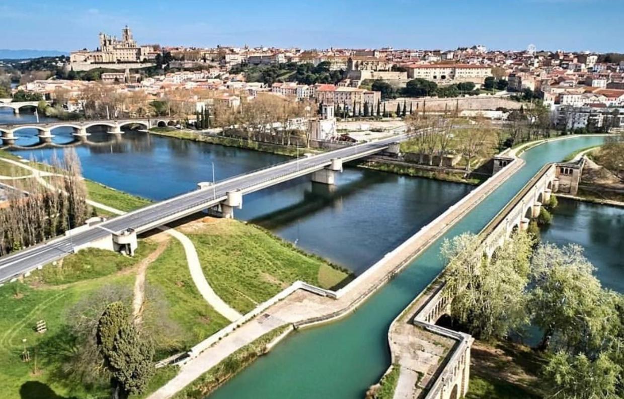 Appartamento Les Balences - Jolie Studio Place Jean Jaures Beziers -Wifi Esterno foto